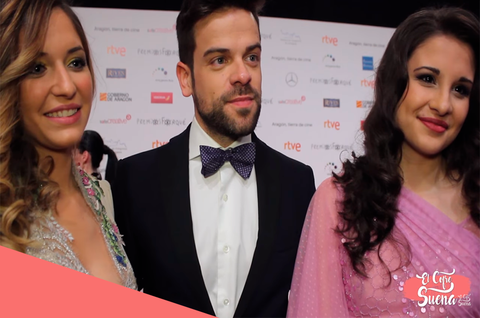 Entrevista a Thalía, Ricky y Mireya de OT 2017 || Premios Forqué