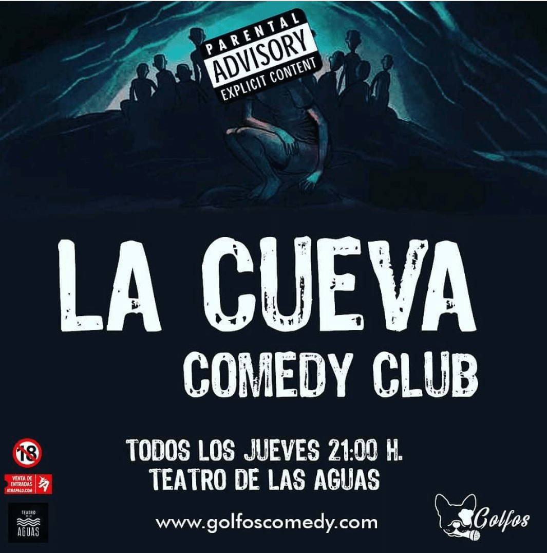 Vuelve La Cueva Comedy Club de golfoscomedians