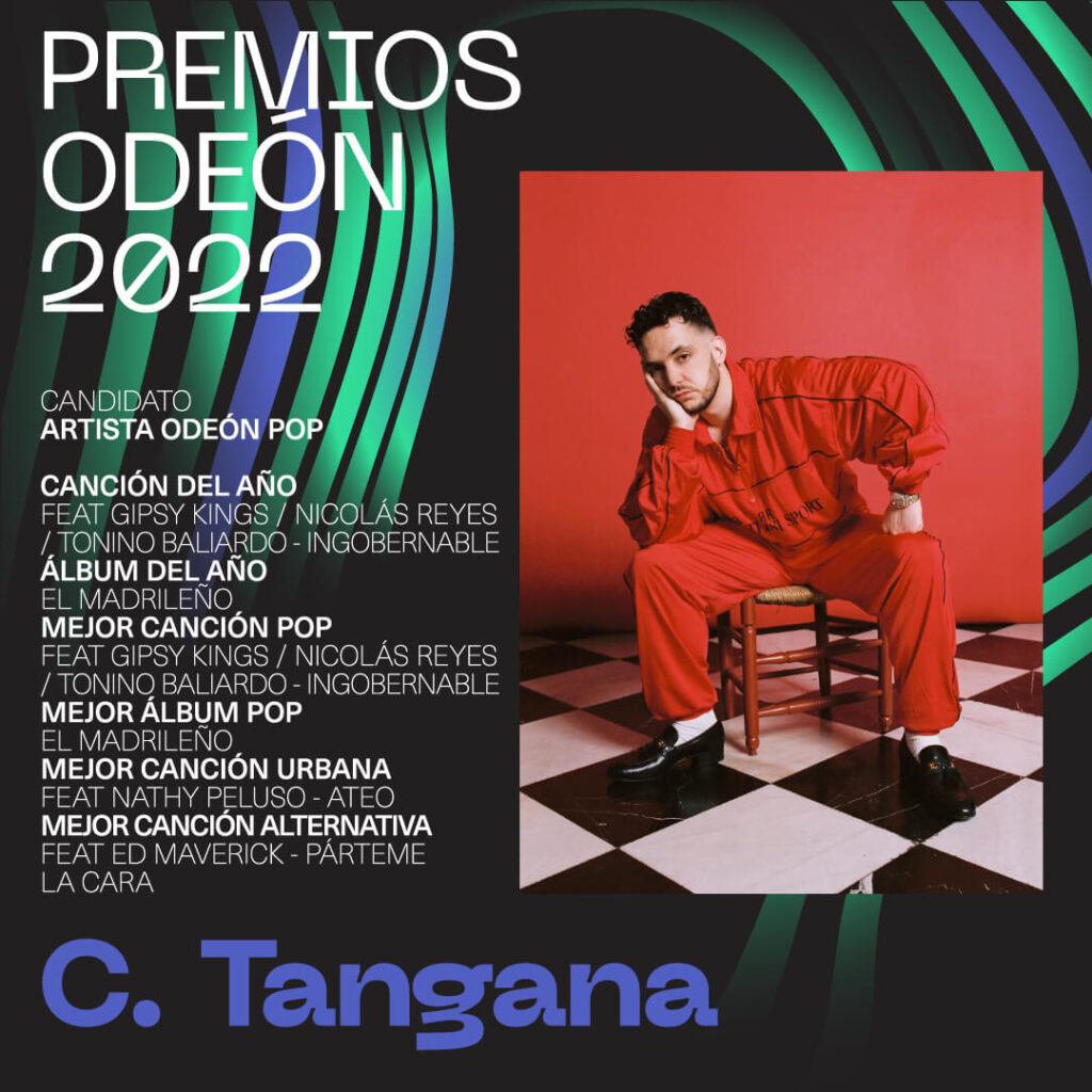 C. Tangana Premios Odeón