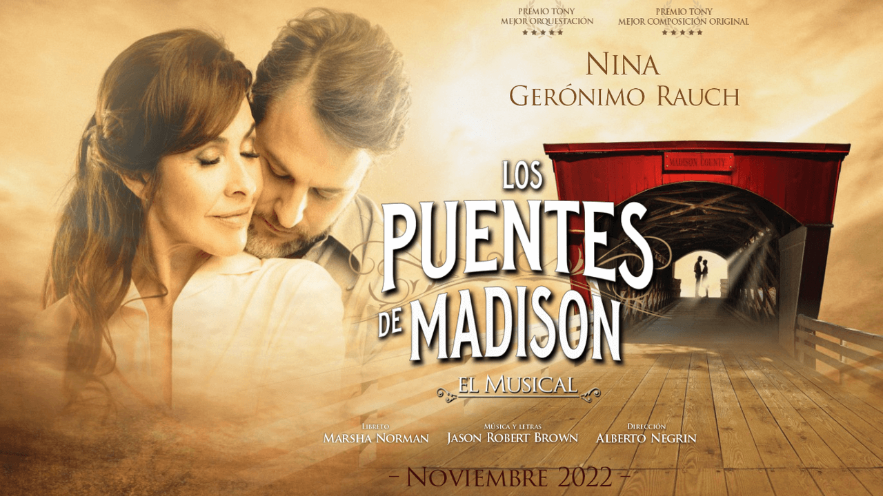 El musical ‘Los puentes de Madison’ llega al Teatro EDP Gran Vía de Madrid