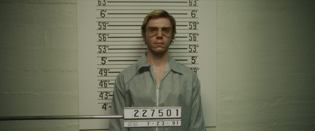 Evan peters como Dahmer. Foto: Netflix