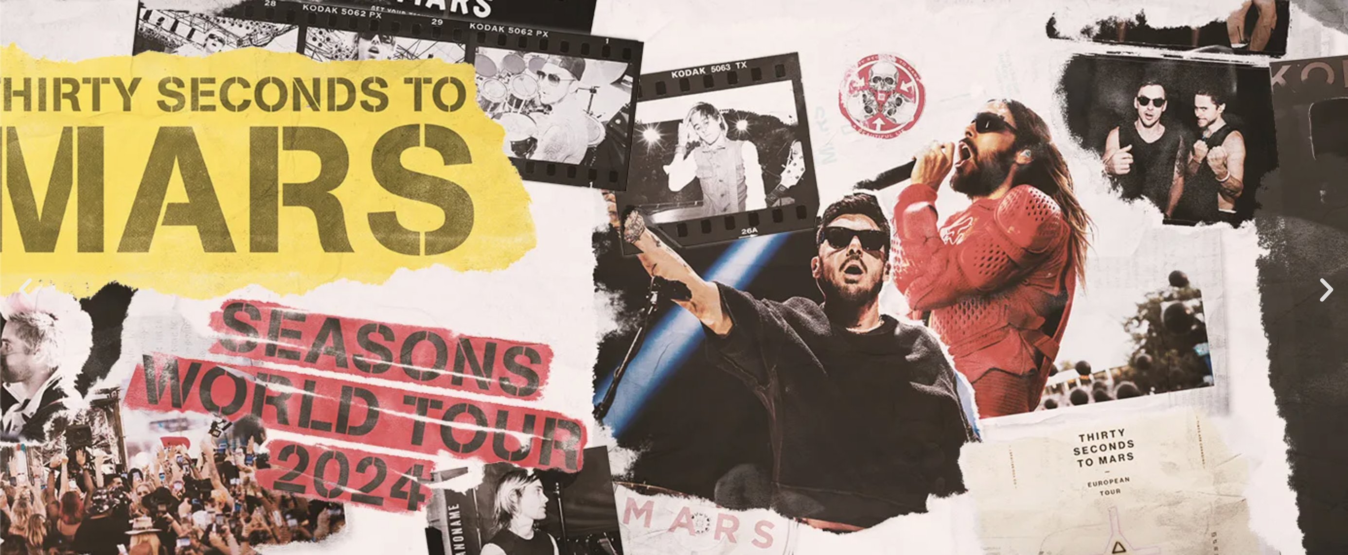 Thirty Seconds To Mars vuelve a España para un único concierto