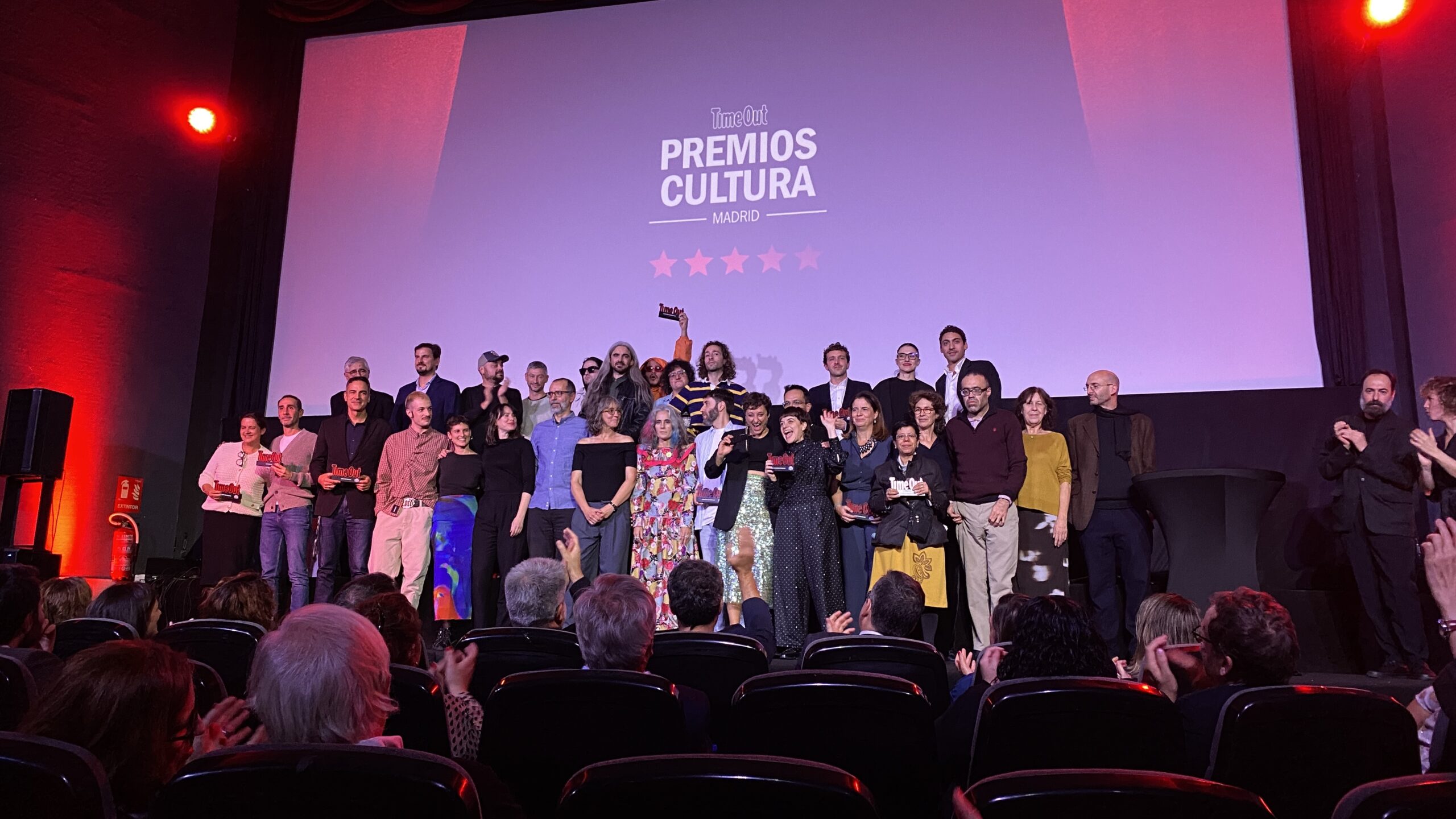 Gran noche para la cultura madrileña en los II Premios Cultura de Time Out