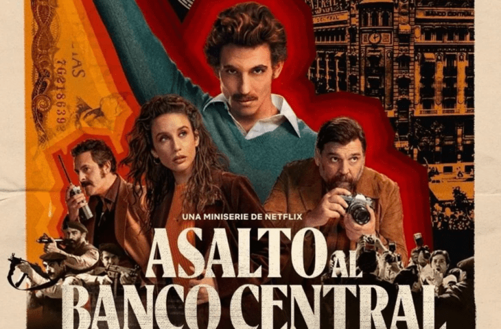 “Asalto al Banco Central”, un thriller inspirado en hechos reales