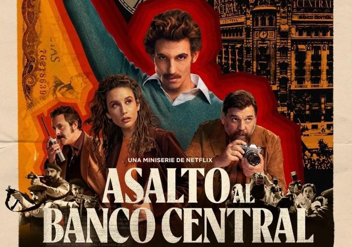 “Asalto al Banco Central”, un thriller inspirado en hechos reales