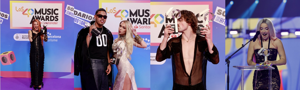 Así fue la noche de LOS40 Music Awards Santander 2024: Estos son todos los galardonados