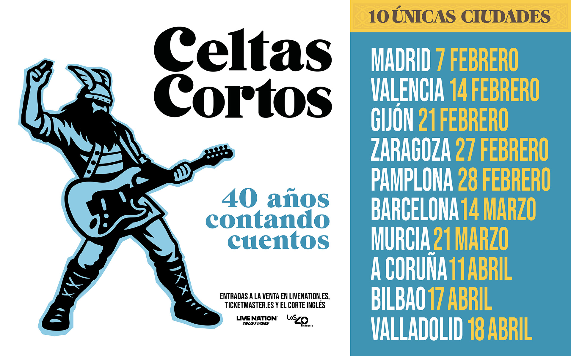 40 años después, Celtas Cortos sigue contando cuentos