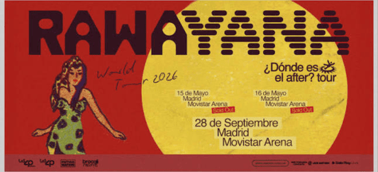 Rawayana regresa a Madrid con su gira ‘¿Dónde es el after?’